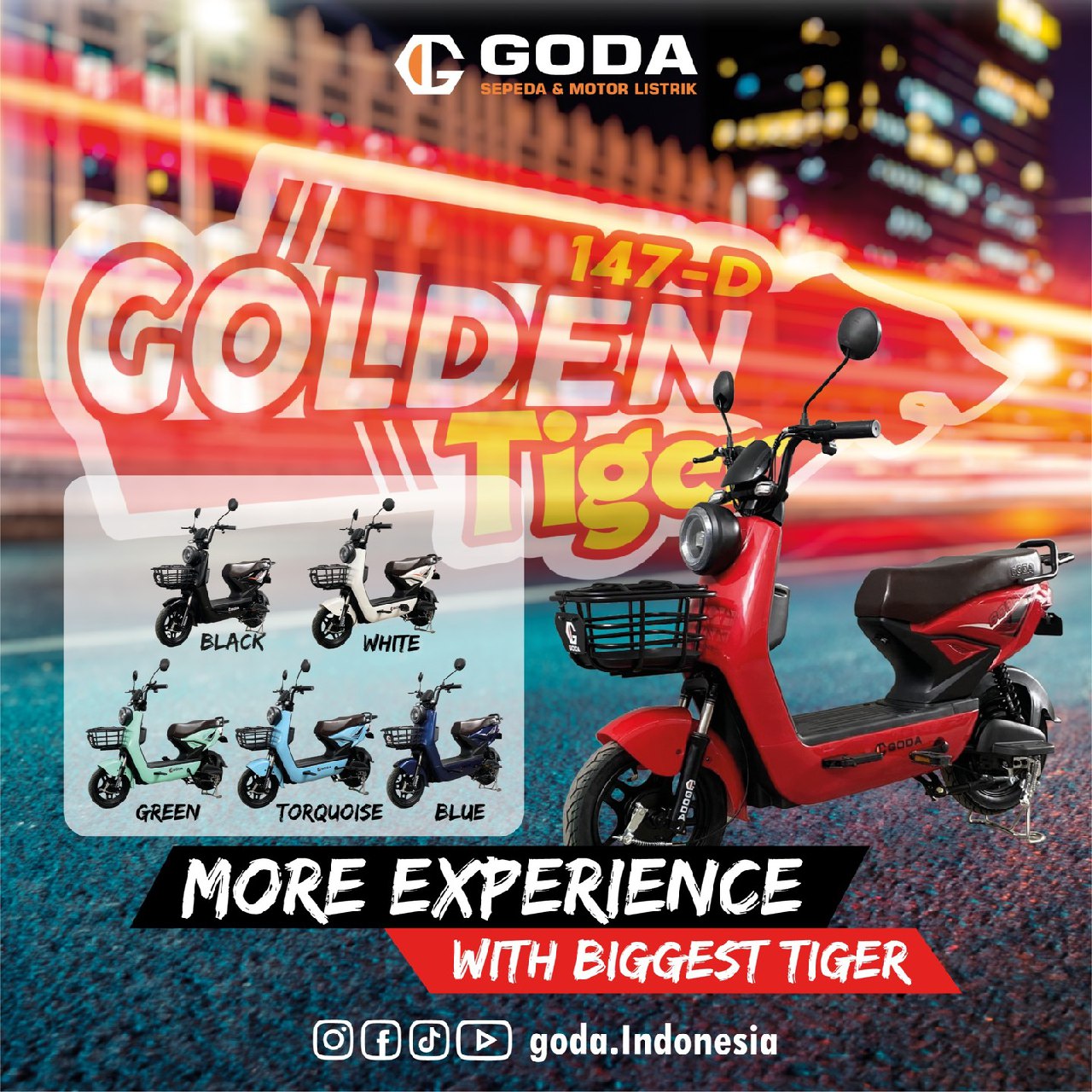 Goda Golden Tiger 147-D
