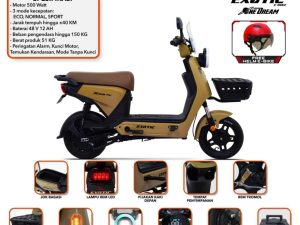 Sepeda Listrik Exotic X-610 Pro